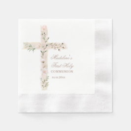 Guardanapo De Papel Floral Santa Primeira Comunhão