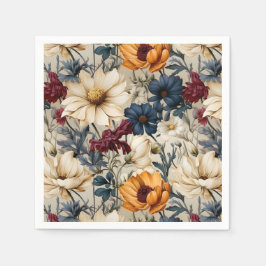 Guardanapo De Papel Floral Wildflower Modern
