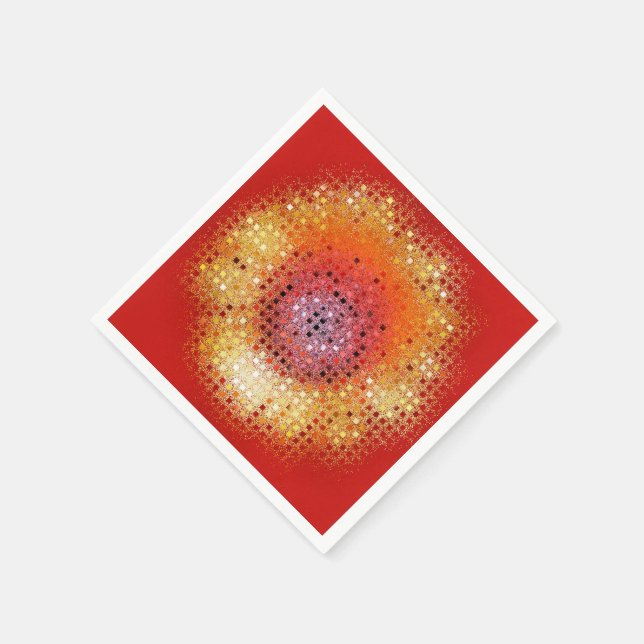 GUARDANAPO DE PAPEL FLORES (Canto)