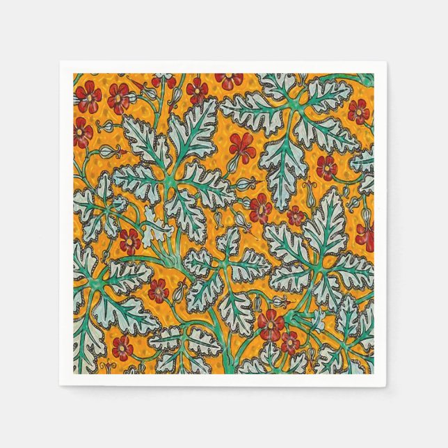 Guardanapo De Papel Flores Amarelas de Betty (Frente)