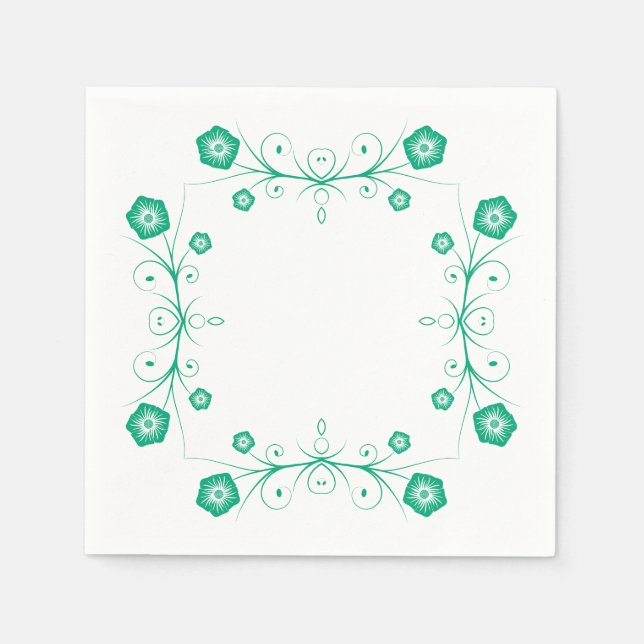 Guardanapo De Papel Flores Charm Napkins (Frente)