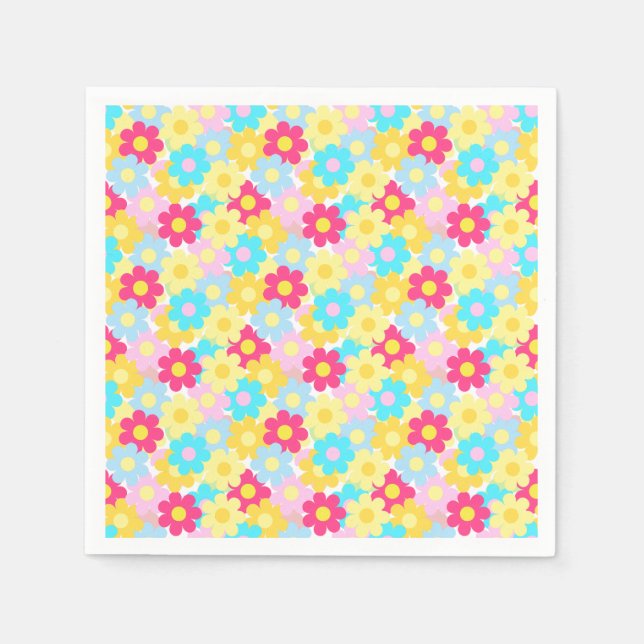Guardanapo De Papel Flores Cutis (Frente)
