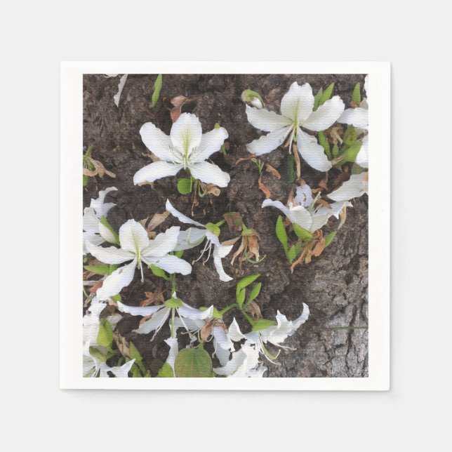 Guardanapo De Papel Flores de árvore (Frente)