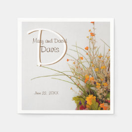 Guardanapo De Papel Flores de Madeira Branca Casamento Napkins