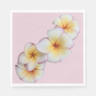 Guardanapo De Papel Flores de Plumeria