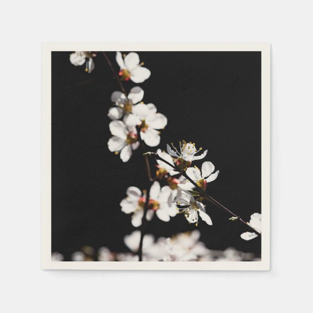 Guardanapo De Papel flores de Sakura (Frente)