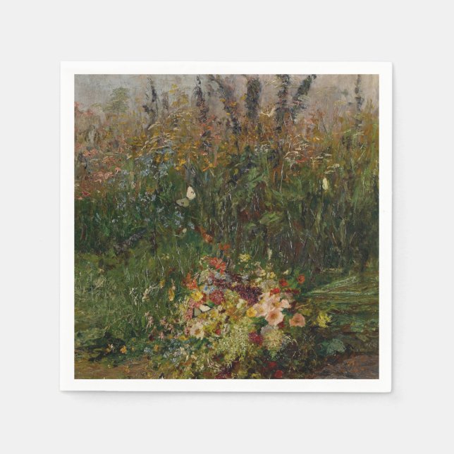 Guardanapo De Papel Flores de Verão do Campo (Frente)