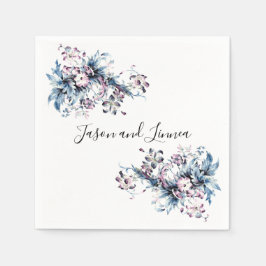 Guardanapo De Papel Flores Elegantes Victorianas Amadas Românticas