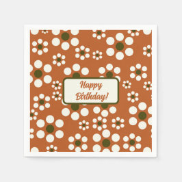 Guardanapo De Papel Flores florais mexicanas