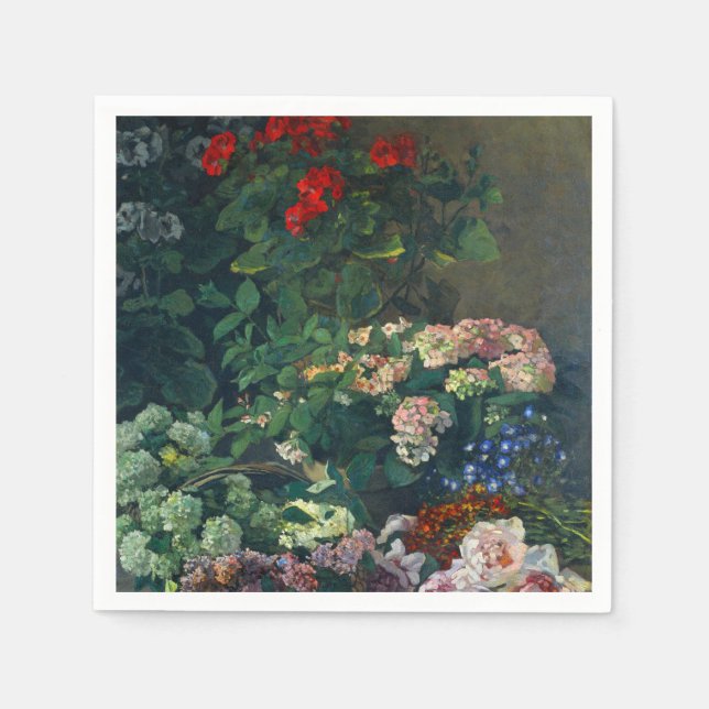 Guardanapo De Papel Flores Monet Spring (Frente)