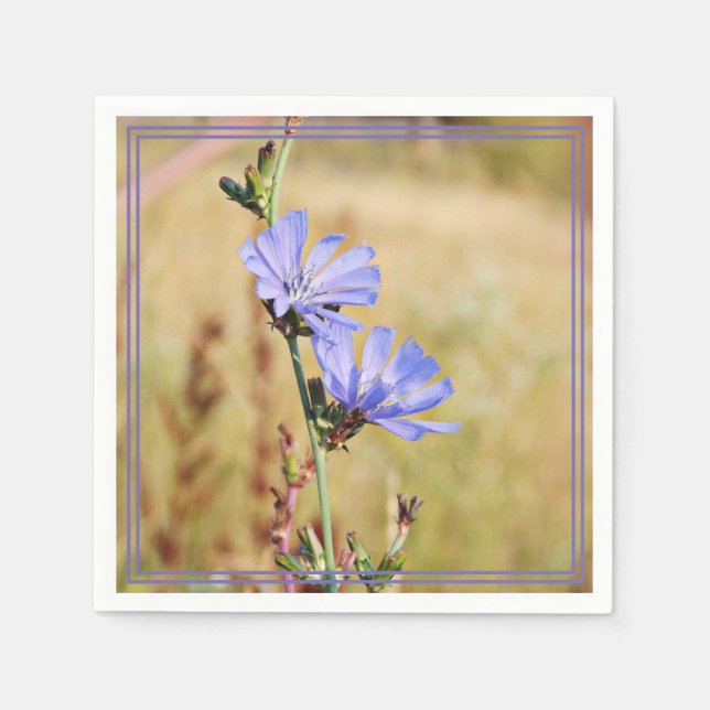 Guardanapo De Papel Flores Selvagens pela Manhã (Frente)