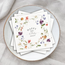 Flores Silvestres Femininas para Aniversário de 70