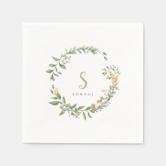 Guardanapo De Papel Floresta Alta de Napkins (Frente)