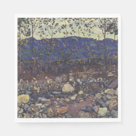 Guardanapo De Papel Floresta Brook em Leissigen, Suiça (Paisagem)