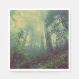 Guardanapo De Papel Floresta De Baixo