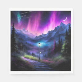 Guardanapo De Papel Floresta Encantada