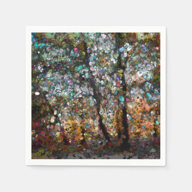 Guardanapo De Papel Floresta Encantada (Frente)