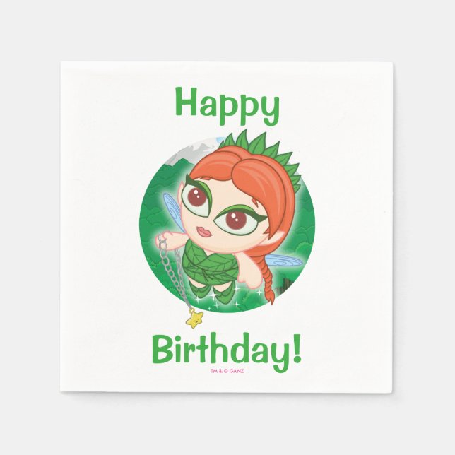 Guardanapo De Papel Floresta Mágica de Alyssa (Frente)