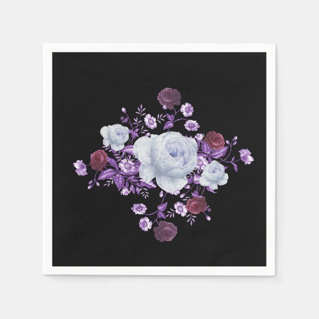 GUARDANAPO DE PAPEL FLUXAS DE LÍNGUA,ANTECEDENTES NEGROS (Frente)