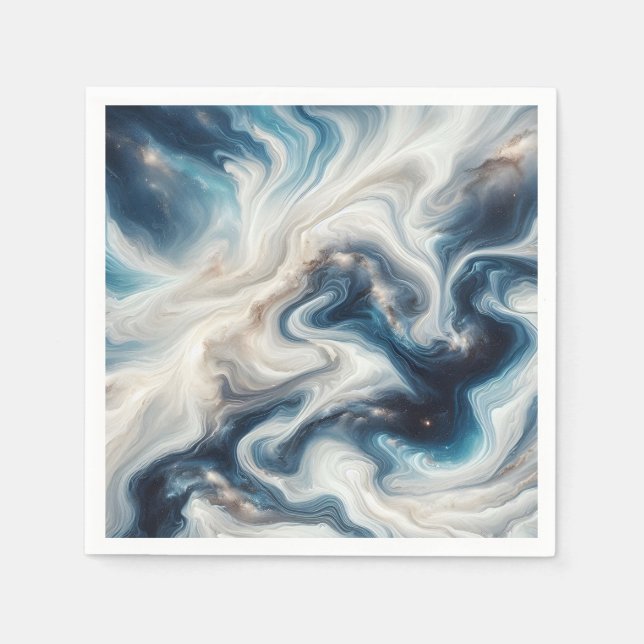 Guardanapo De Papel Fluxo de Nebula (Frente)