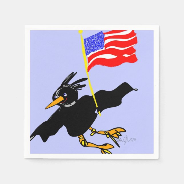 Guardanapo De Papel FLYIN NOSSOS guardanapos-coquetéis (Frente)