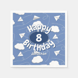 Guardanapo De Papel flying paper airplanes boy or girl birthday