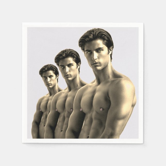 Guardanapo De Papel Focos mais quentes do Orgulho LGBT no Planeta (Frente)