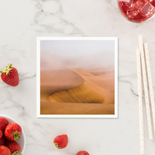 Guardanapo De Papel Foggy Namib Desert
