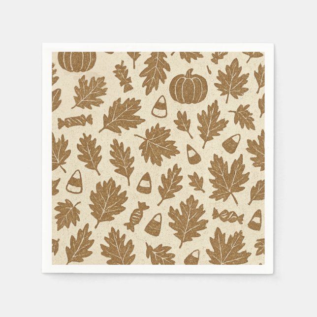 Guardanapo De Papel Fogos e delitos (Frente)