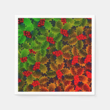 Folha de morango brilhante Coração verde de invern