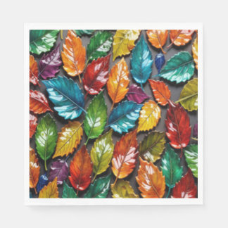 Guardanapo De Papel Folha de vamos - Papel Napkin