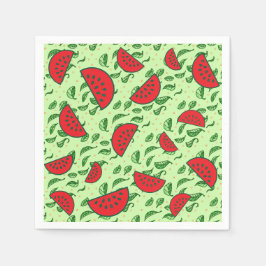 Guardanapo De Papel Folha e Melancias