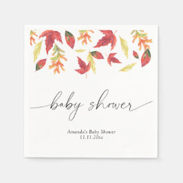 Guardanapo De Papel Folhas Chás de fraldas