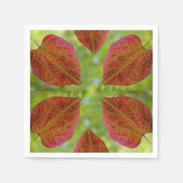 Guardanapo De Papel Folhas de Amor da Natureza
