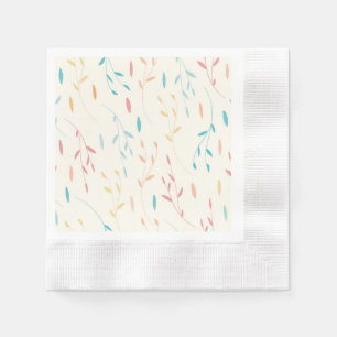 Guardanapo De Papel folhas de árvores