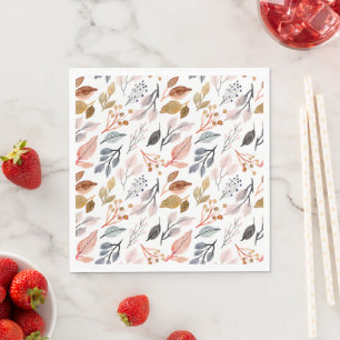Guardanapo De Papel folhas de árvores