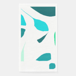 Guardanapo De Papel Folhas de minhoca sutil design Papel Napkin