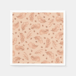 Guardanapo De Papel Folhas de outono