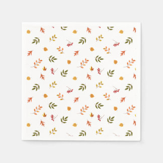 Guardanapo De Papel Folhas de outono