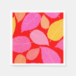 Guardanapo De Papel Folhas de outono.