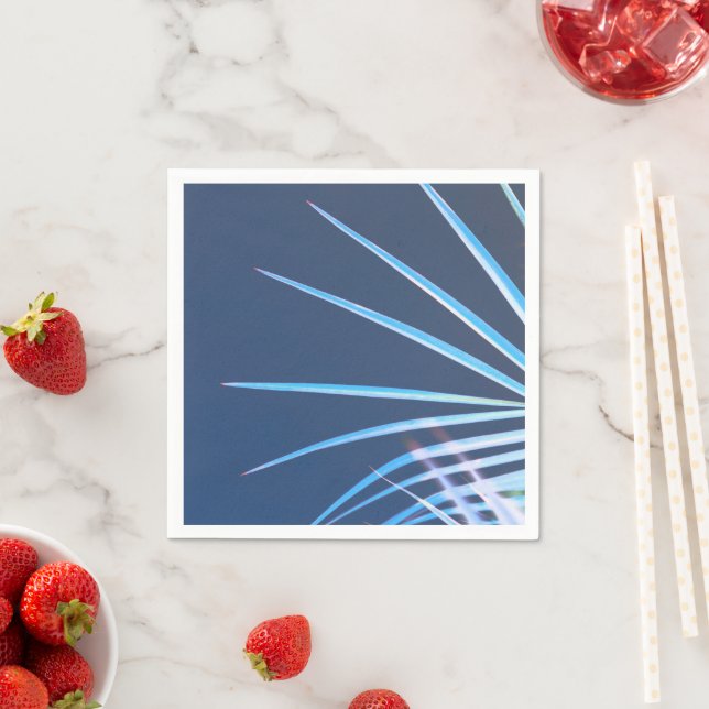 Guardanapo De Papel Folhas de Palmeira Minimalismo Esboço (Insitu)