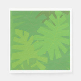 Guardanapo De Papel Folhas de selva