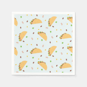 Guardanapo De Papel Fome Pelo Padrão Dos Tacos