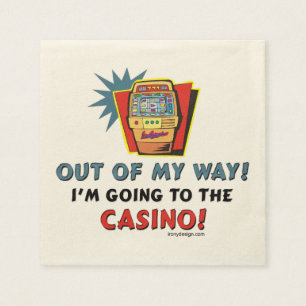 Guardanapo De Papel Fora de meu casino da maneira