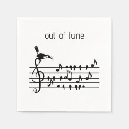 Guardanapo De Papel Fora de Tune, Turiano juntando passarinhos