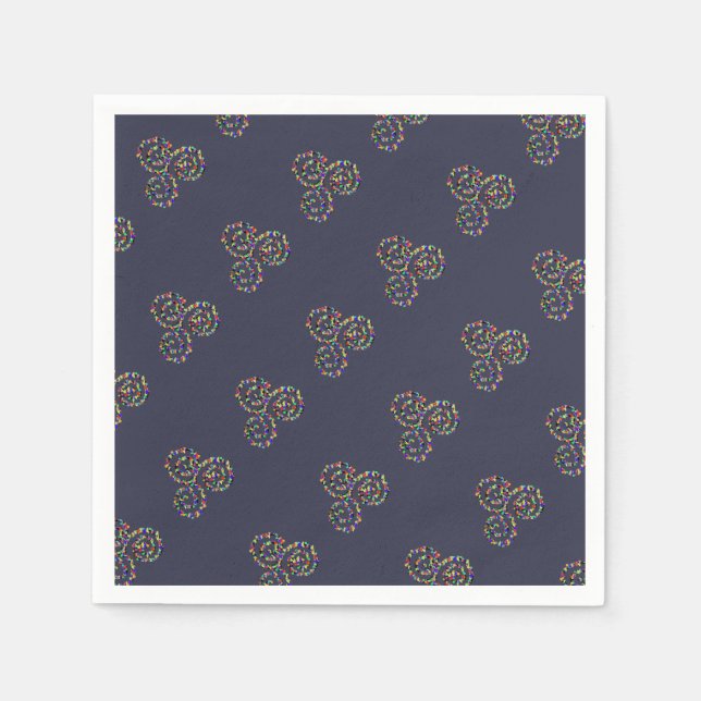 Guardanapo De Papel Força Celta do Triskelion (Frente)