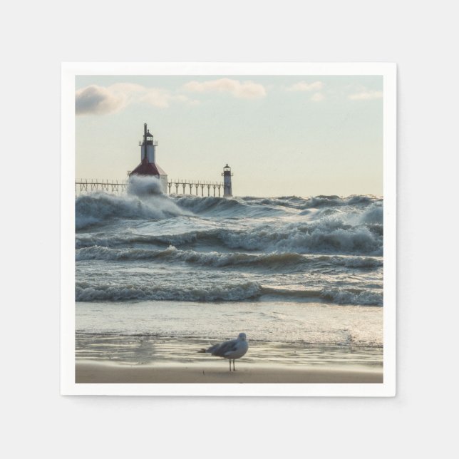 Guardanapo De Papel Força por trás da beleza (Frente)