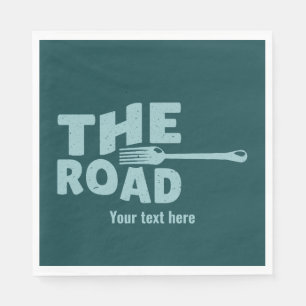 Guardanapo De Papel Fork na tipografia rodoviária