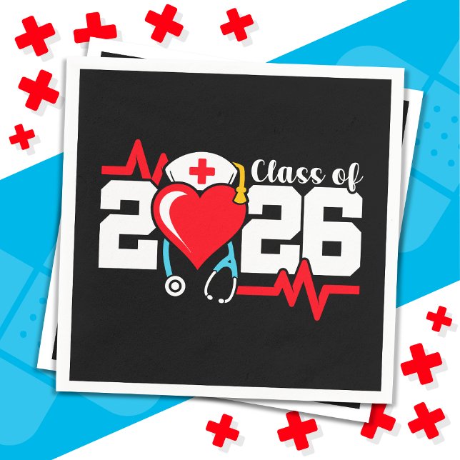 Guardanapo De Papel Formando de Enfermagem na Escola 2026 Formatação d (Criador carregado)