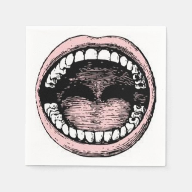 Guardanapo De Papel Formatação na Dental School (Frente)